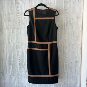Ann Taylor black dress size 8 womens